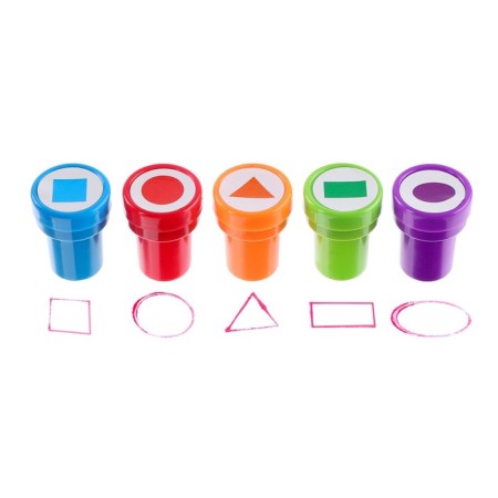 Printing color "figures" set of 5 pcs.-1