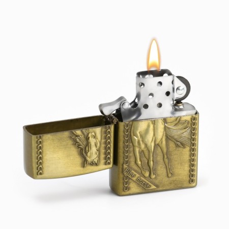Gasoline "Kon" lighter in a gift box-1