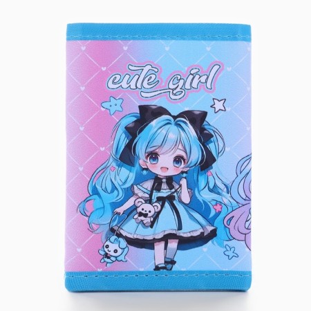 Kid purse "World Anime" Mix, 24*11.5 cm-12