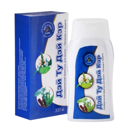 Shampoo Ayurvedic Day Tu Tu Car power and protection, 200 ml