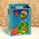 New Year. Gift box New Year's gift "visit" 16.8 x 7 x 25 cm.
