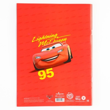 Color paper, A4, 18 sheets, 10 colors, non -unilateral, on paper, 48 g/m², cars-4