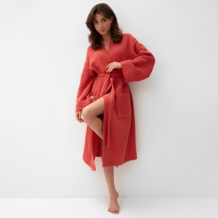Women's bathrobe Muslim Lovelife, size 46-48, cotton, 4-p, 235g/m2