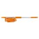 A mop with a brush 20 cm and a telescopic handle 130cm Airline AB-H-03