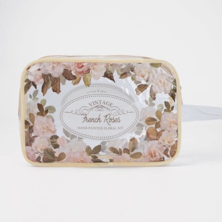 Lightning cosmetic bag, beige color-1
