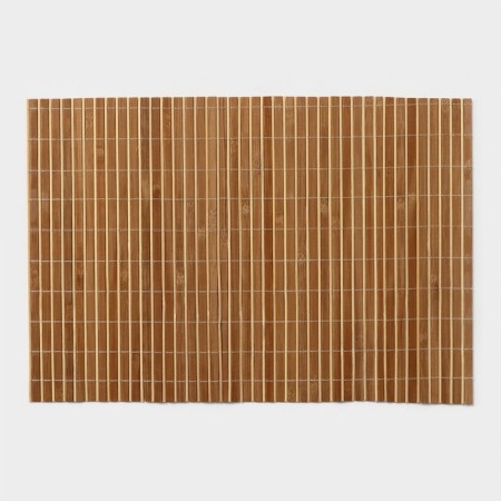 Serving napkin on the table "straw", 43 × 30 cm, color light brown