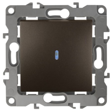 Backlight circuit breaker, 10AX 250V, IP20, era12, bronze