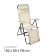 Swess chair, 82x59x116 cm, color white smoke