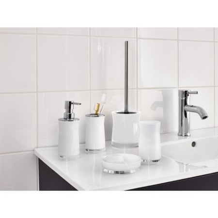 Disco liquid soap dispenser, blue color-1