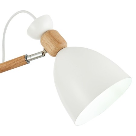 Ceiling EVOLUCE lamp. Sle103802-03. Balcamo. 3x60 watts, E27, 59x59x45 cm, color light wood, white-8