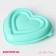 Form for mousse desserts and pastries are the “heart”, silicone, 22 × 20 × 7 cm, color mix