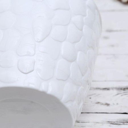 Pot with the pallet "Stones", 8 l, white color-3