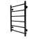 The electric heated tower "Sanprise" Aurora P6, 400x700 mm, universal, black