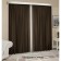 Set of curtains "Canvas", size 200x250 cm, 2 pcs, color Venge