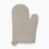 Ethel "Home" mittens, gray color, 26x16 cm, 50%HL, 50%flax
