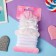 Hair set "Karapunka" (4 elastic bands, 2 clamps) Bowlet Atlas, 5.5x3.5 cm, white
