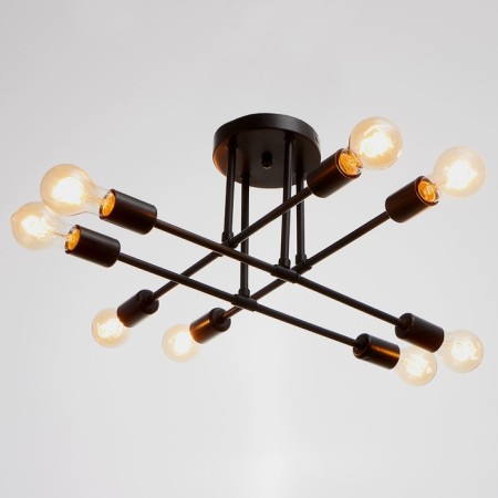 Chandelier 2549/1 E27 40W Black 70x70x20 cm Bayerlux-1