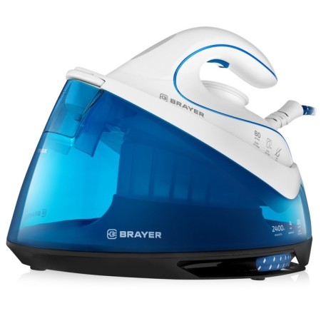 Brayer 4150BR, 2400 watts, ceramic sole, 80 g/min, 1500 ml, blue, blue-2