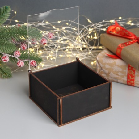 New Year's box "Snake 2025" 6x12x12 cm-3