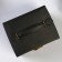 Casket to the leatherette for jewelry "Matte Black" 12.3x17.3x13.7 cm