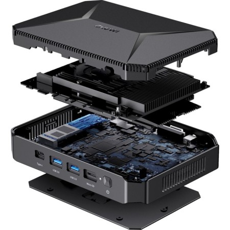 PC Mini Chuwi Herobox N100 (0.8) 8GB SSD256GB UHDG CR Windows 11 Professional Gbiteth WiFi 1029380-4