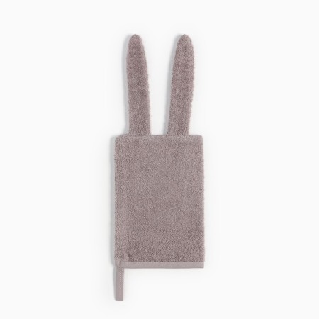 Set of crumb I (towel-angle, mitten, bib), pink, 100% HL, 360 g/m2-8
