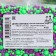 Sprinking confectionery with the effect of neon in color glaze "Lime, ultraviolet", 50 g