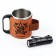 Hage set "February 23": mug 170 ml, flashlight