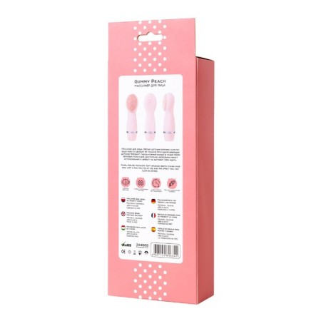 Face massager Yove Gummy Peach, Pink, 15 cm-8