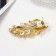 Club-automatic "Monique" branch, 9 cm, gold