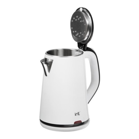 Electric kettle IRIT IR-13-1308, plastic, flair, 1.8 l, 1500, white-black-3
