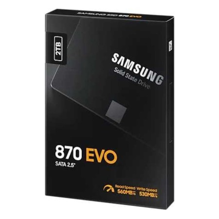 SSD Samsung Sata III 2TB MZ-77E2T0BW 870 EVO 2.5 "-6