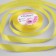 Satin tape, 12 mm × 23 ± 1 m, color yellow No. 15