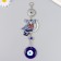 Suspension from the evil eye "Medallion and owl on the branch" 24 cm