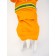 Dog jacket with lining, size M (ds 30, og 41 cm, weight 4-6 kg), orange