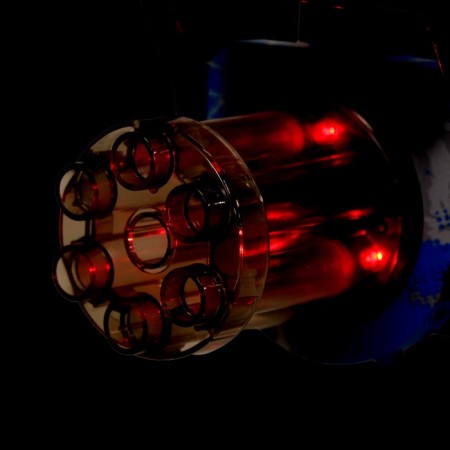 Blaster "Minigan", shoots soft and gel bullets, works from the battery-11