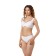 Lengy bracers, size 75d, white color