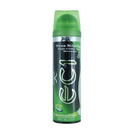 Shaving foam ECI "Mentol", 200 ml