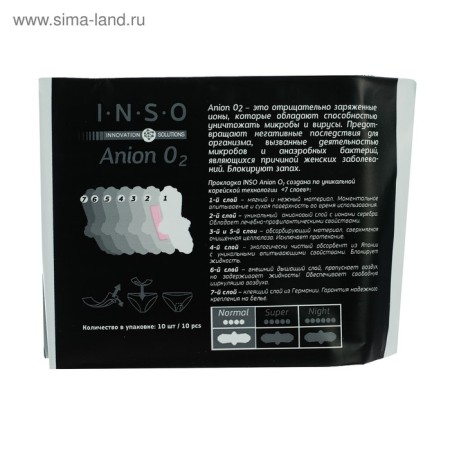 Inso Anion O2 Normal gaskets, 10 pcs/packaging-5
