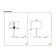 Evoluce bedside lamp. Sle300514-01. Brescia. 1x40 W, E27, 25x25x43 cm, Nickel color