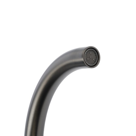 Accoona A4594st kitchen mixer, single -leaf, pour 27 cm, brass, color weapons steel 1082933-3