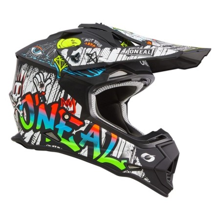 Short shy O’Neal 2series Rancid v.24, ABS, matte, black/white, s-1