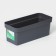 Balcony box for Eco, 40 cm, 8 l, dark granite color