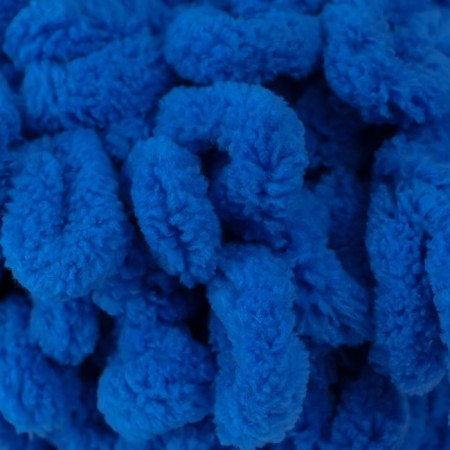 Yarn "Puffy" 100 % micropoliester 9m/100g (141 cornflower)-2