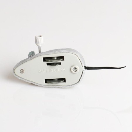 Clockwork mouse, 7 cm, gray-5