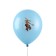 Latex ball 12 "Cheburashka" color print, set of 5 pcs.
