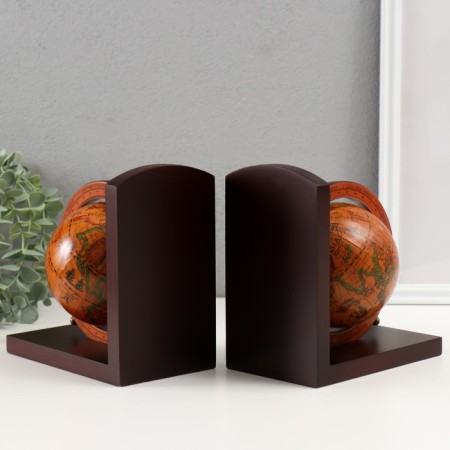 Book holder tree "Globes" set 2 pcs 16.3x9.8x17.5 cm-3