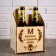 Box for beer "Man with a capital letter"