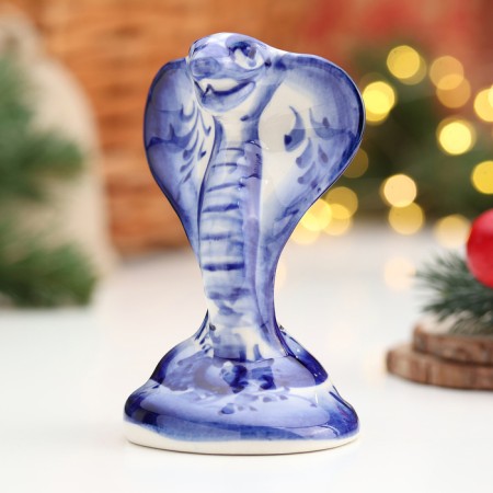 Souvenir "Cobra", Bolshoi, Gzhel, 11x7 cm-1