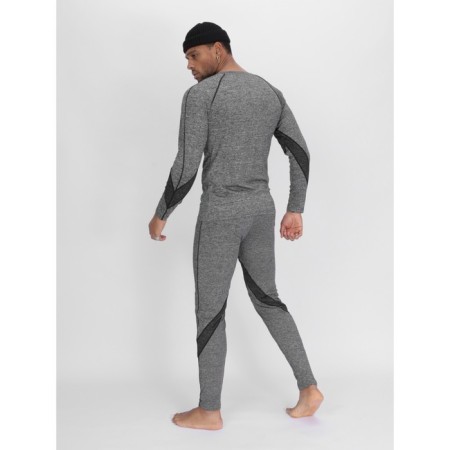 Male thermal underwear, size 52-54, gray color-2
